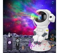 Trahoo-Projecteur Ciel Étoilé Astronaute Avec Bluetooth, Minuterie Et Télécommande, Projecteur De Ciel Étoilé Astronaute Pour Enfants, Décoration D'intérieur, Cadeaux Pour Noël/Anniversaire