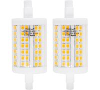 Trahoo-R7s Led Bulb 78mm 15w 3000k Warm White Double Ended J Type T3 J78 Led Floodlight Bulb For Halogen Light Replacement 2-Pack By