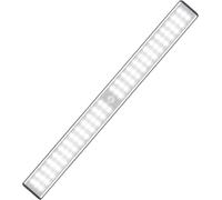 TRAHOO-Rechargeable Closet Lights 78 LED Motion Sensor Night Lighting for Under Kitchen Cabinet,Counter.Built-in 2500mAh Battery Powered. Cordless Magnetic Lamp Stick on Anywhere