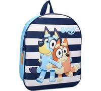 Trahoo-Sac ¿¿ Dos Pour Chien Bluey Oh Happy Days 3d - Sac ¿¿ Dos Pour Enfants ¿¿Cole Maternelle - Couleur Bleu Et Bleu - Dimensions 32 X 26 X 11 Cm, Bleu - Bleu Clair, Taille Unique