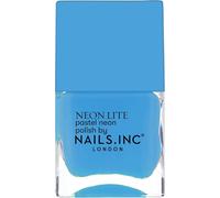 Trahoo-- Seabright Street Neon Vernis ¿¿ Ongles - Bleu Fluo Pastel - Formule Longue Dur¿¿E & Finition Brillante - Non Test¿¿ Sur Les Animaux & Facile ¿¿ Appliquer - Manucure Parfaite, Nail Art Tendanc