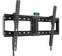 TRAHOO-Support Mural TV Inclinable pour 32-75 Pouces Support TV universelFixation Murale TV pour LED, LCD, OLED, T¿¿l¿¿vision ¿¿cran Plat/Incurv¿¿, Accroche TV Mural,Jusqu'¿¿ 75KG, Max VESA 600x400mm