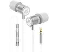 TRAHOO-Ultra Écouteurs Intra-Auriculares, Garantie 5 Ans Écouteur avec Microphone et Contrôle du Volume, Aigus et Graves Équilibrés, Nouvelle Mousse à Mémoire de Forme, Earphones pour Ordinateur