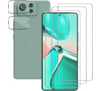 TRAHOO-Verre trempé Compatible avec Asus Zenfone 12 Ultra Protection écran 3 Pièces et 2 Pièces Caméra Arrière Protecteur, Anti Rayures HD Protecteur D'écran pour Zenfone 12 Ultra