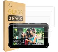 TRAHOO-Verre Trempé compatible avec Atomos Shinobi 5" [Lot de 3] Film Protecteur d'écran Vitre Protecteur 9H Dureté