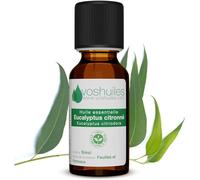Trahoo-Voshuiles - Huile Essentielle Eucalyptus Citronné - 20ml - 100% Pure Et Naturelle - Hebbd - Utilisation En Massage À Diluer Ou Diffusion - Parfum Frais - Idéal Sportifs - - Entreprise Français