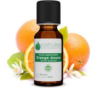 Trahoo-Voshuiles - Huile Essentielle Orange Douce Bio 20ml - Parfum Fruité Et Frais - Nombreuses Vertus Et Applications - Huiles Essentielles De Qualité - 100% Pure Et Naturelle - Hebbd Et Certifiée