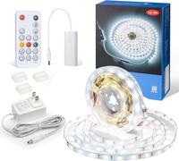Trahoo-White Led Strip Lights, Dimmable Led Light Strip Kit, 16.4ft Flexible Tape Lights For Bedroom,Kitchen,Under Cabinet,White 6500k, Led Mirror Lighting For Vanity Makeup Dressing Table