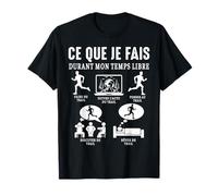Trail ce que je fais trail Course à Pied Running drôle T-Shirt