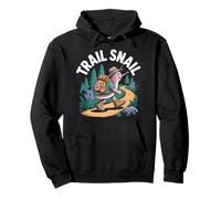 Trail Escargot Randonnée Drôle Randonnée Camping Forest Trek Sweat à Capuche