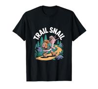 Trail Escargot Randonnée Drôle Randonnée Camping Forest Trek T-Shirt Graphique avec Valeur
