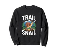 Trail Escargot Randonnée Montagne Randonnée Plein Air Humour Sweatshirt