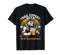 Trail Expert Bear All of Them Randonnée mémorisée T-Shirt