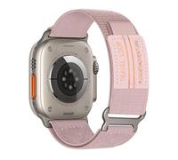 Trail Loop Bracelet en nylon compatible avec Apple Watch 49 mm, 46 mm, 45 mm, 44 mm, 42 mm, 41 mm, 40 mm, 38 mm, bracelet de sport élastique et robuste, Ultra 3/2/1 pour séries 11/10/9/8/7/6/SE/5/4/3