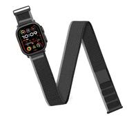 Trail Loop Bracelet en nylon - Compatible avec Apple Watch Ultra 2 49 mm, 46 mm, 45 mm, 44 mm, 42 mm, 41 mm, 40 mm, 38 mm - Pour homme et femme - Bracelet de cheville élastique pour Apple Watch Ultra