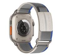 Trail Loop pour Apple Watch Bracelets 40mm 41mm 38mm 44mm 45mm 46mm 42mm iWatch Bracelet Ultra 3/2 49mm Homme/Femme,Nylon Sport avec Velcro Band pour Apple Watch SE 3/2nd Series 11 10 9 8 7 6 5 4 3