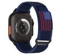 Trail Loop pour Apple Watch Bracelets Ultra 3/2 49mm 46mm 45mm 44mm 42mm 40mm 41mm 38mm iWatch Bracelet Homme/Femme,Nylon Sport avec Velcro Band pour Apple Watch SE 3/2nd Series 11 10 9 8 7 6 5 4 3