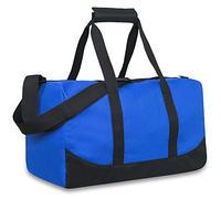 Trail maker 30 litres, 17 Pouces Toile Duffle Sacs pour Hommes et Femmes -Travel Weekender Nuit Carry-sur l'épaule Sacs fourre-Tout Duffel (Bleu)