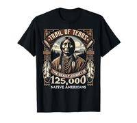 Trail of Tears : le voyage meurtrier d'un Amérindien T-Shirt