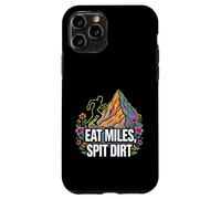 Trail Runner Eat Miles Spit Dirt Mountain Coque pour iPhone 11 Pro
