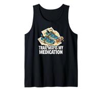 Trail Runner Hiker Trail Mix is My Medication Débardeur