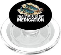 Trail Runner Hiker Trail Mix is My Medication PopSockets PopGrip pour MagSafe
