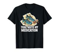 Trail Runner Hiker Trail Mix is My Medication T-Shirt