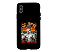 Trail Running Dalmatien Rapide sur Les Deux Montagnes Coque pour iPhone X/XS