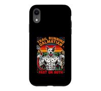 Trail Running Dalmatien Rapide sur Les Deux Montagnes Coque pour iPhone XR