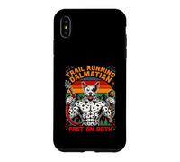 Trail Running Dalmatien Rapide sur Les Deux Montagnes Coque pour iPhone XS Max