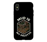 Trail Running Hiking Mud is My Palette Coque pour iPhone X/XS