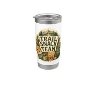 Trail Snack Team Randonnée Pause Gobelet isotherme en acier inoxydable double paroi