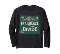 Trailblaze The Divide Maillot de randonnée Continental Rockies Manche Longue