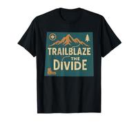 Trailblaze The Divide Maillot de randonnée Continental Rockies T-Shirt