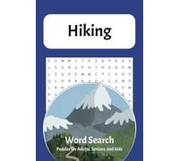 Trailblazer's Word Search Puzzle Book: Word Searches with Easy to Read Print about Hiking, Camping, Travelling, and More | 6x9 Inches, 110 pages | 50+ ... Gift for Vacations, Holidays, and Free Times