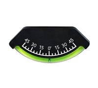 Trailer Bubble Levels, Car Inclinometer Gauge, Waterproof Leveling Tool, Double Axis Measurement Accessory for RV, Camping, Boats, Van, Parking, Outdoor Vehicles, 9x4.2x1cm