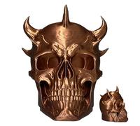 Trailer Hitch Ball - Cover 3D Skull Protective Cap | Dustproof Weather Resistant Tow Hitch Guard Universal Fit Anti Rust Design for Car, SUV, Truck, RV, Boat Or Camping