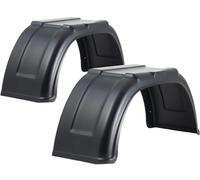 Trailer Mudguards 10¿ Inch Wide ALKO Plastic suits Wheel 20.5x8.00-10 (Set of 2)