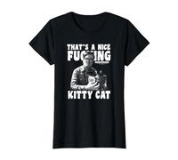 Trailer Park Boys Bubbles Kitty Cat T-Shirt, Femme, Noir, M