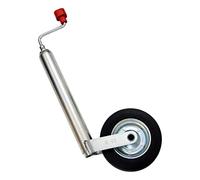 trailer parts4u Alko Roue jockey 150 kg Charge d'appui 48 mm Ø Roue de timon Bugrad Remorque Support Alko