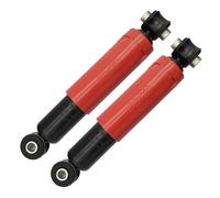 trailer parts4u BPW Amortisseur de roue d'origine Rouge 2000/3500 kg Essieu de remorque comme Octagon Plus 244086 244.086 1215590 (2X)