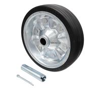 trailer parts4u Kit de réparation pour roue de remorque automatique 200x50 500kg compatible avec Alko, Knott, Winterhoff, etc. Roue de rechange avant/arrière, roue de support, roue