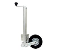trailer parts4u Winterhoff VK 60-BLH-255 SB Roue jockey automatique avec bride universelle extra longue Charge d'appui max. 500 kg pour remorque de voiture