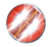 Trailer Tail Lights - Red, 5.3 Inch Round LED, 12V Rear Lighting, Signal Warning Stop Turn Lamp, 7 Diode Design, Submersible IP67 Rating, DOT Compliant | Trailers, Boats, RVs, Trucks, Utility Trailers