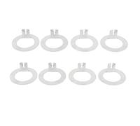 Trailer Wheel Spindle Washer 1 inch | 8PCS Stainless Steel Replacement for EZ Lube Axles 2000-7000 Lbs | Lock Slotted Nuts/Inhibit Rotation/Easy Hub Drum Replacement
