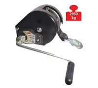 TRAILERS EQUIPEMENT Treuil de halage Auto freiné - Charge Max.2950 kg - avec Sangle 8 m