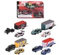 2 Véhicules Majorette Trailer et sa Remorque