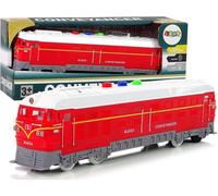 Train 1:32 Voyage avec des lumières sonores rouges