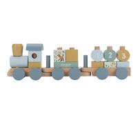 Train à blocs en bois FSC Forest Friends