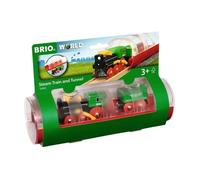 Train à vapeur et Tunnel BRIO World - Ravensburger - Mixte dès 3 ans - 33892